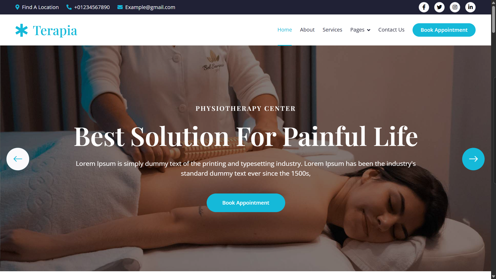 Terapia Therapy Template